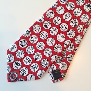 Narragansett Beer Word Puzzle Design Men’s Tie